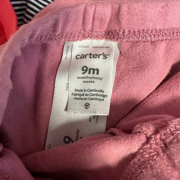 Baby Girl 9 Months Clothing Bundle Lot of 4 // 2 pants 1 short 1 skirt - Picture 10 of 10